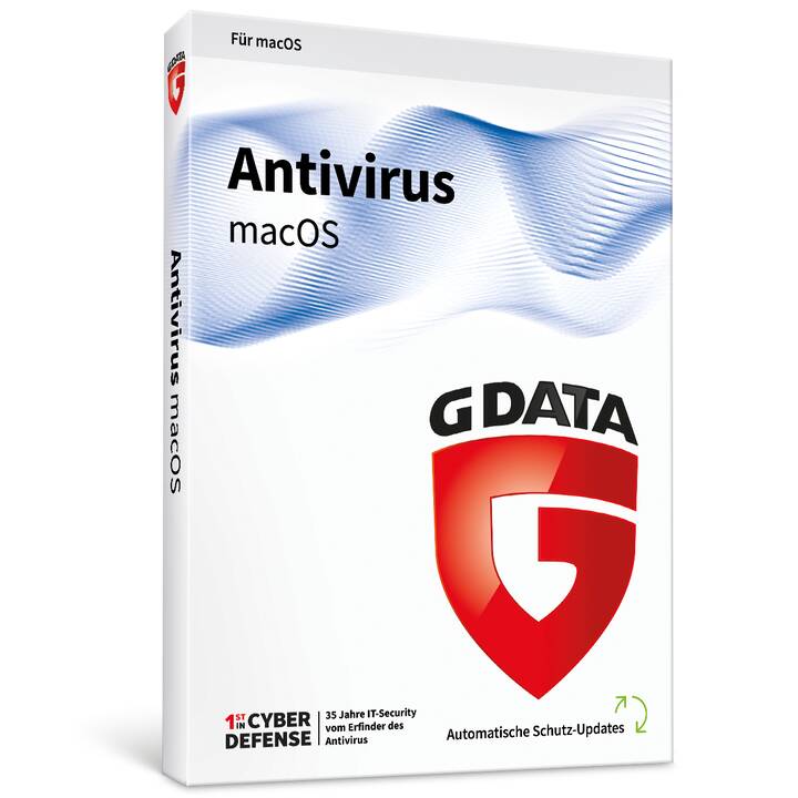 G-DATA Antivirus macOS (Jahreslizenz, 3x, 12 Monate, Deutsch, Französisch, Italienisch)