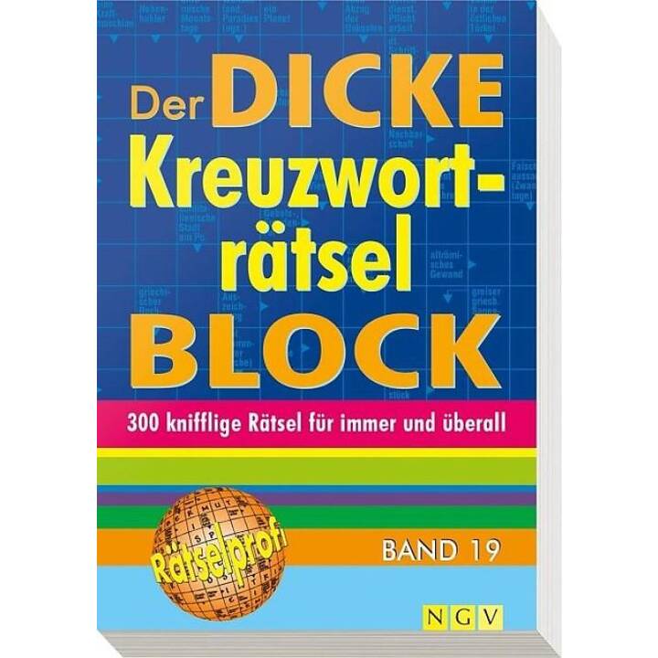 Der dicke Kreuzworträtsel-Block 