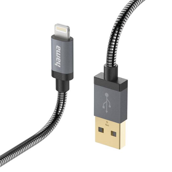 HAMA Kabel (Lightning, USB Typ A, 1.5 m)