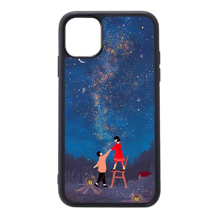 EG Backcover (iPhone 14 Pro Max, Notte, Blu)