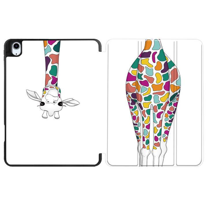 EG coque pour iPad Air 10.9" (2022) 5e génération - multicolore - girafe