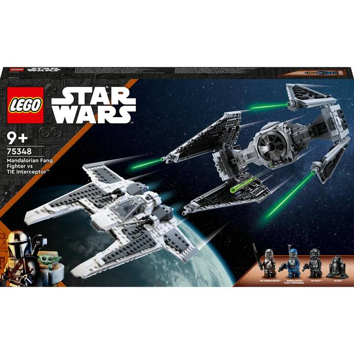 LEGO Star Wars Fang Fighter mandaloriano vs TIE Interceptor (75348)