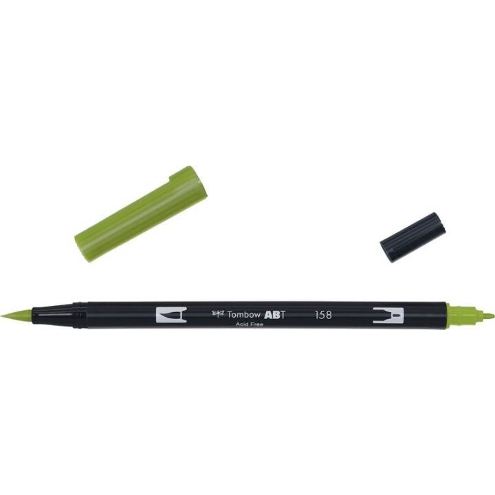 TOMBOW ABT Crayon feutre (Vert, 1 pièce)