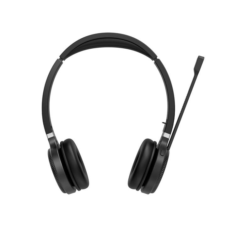 YEALINK Office Headset WH62 (On-Ear, Kabellos, Schwarz)