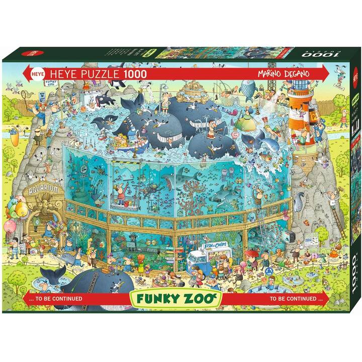 HEYE KALENDER Ocean Habitat  Puzzle (1000 x)