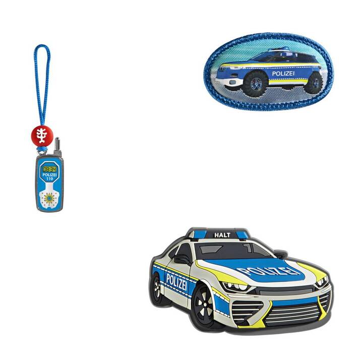 STEP BY STEP Application magnétique Police Car Cody (Multicolore)