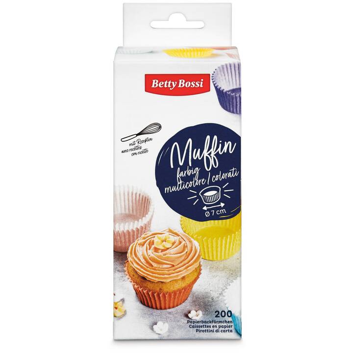 BETTY BOSSI Muffinförmchen (Rund, 7 cm)