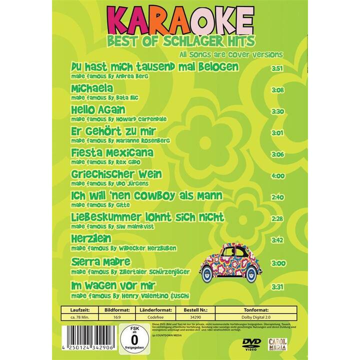 Karaoke - Best Of Schlager Hits (DE)
