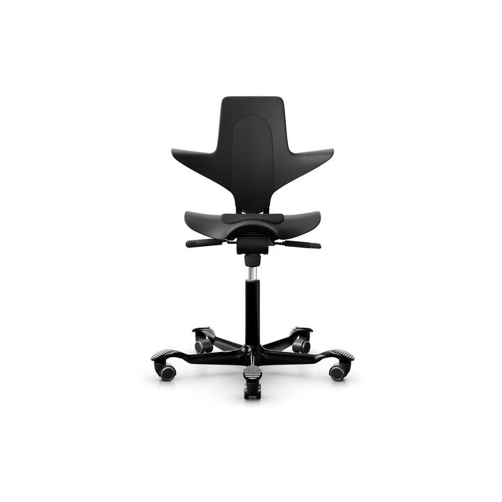 HAG Capisco Puls 8010 Fauteuil de bureau piovant (Noir)