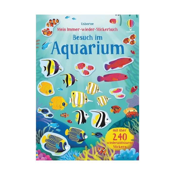 USBORNE PUBLISHING Libro degli adesivi (Mare)