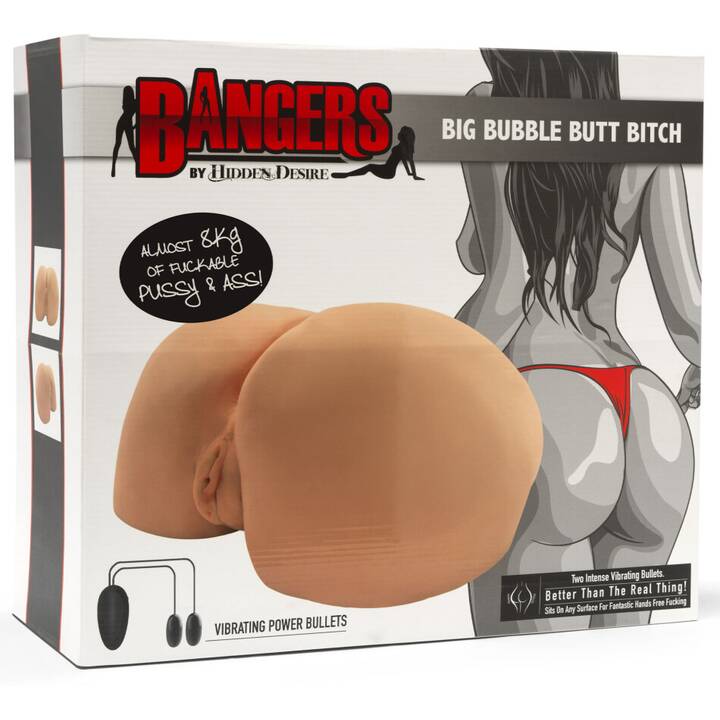 BANGERS Big Bubble Butt Bitch Masturbator (37 cm)