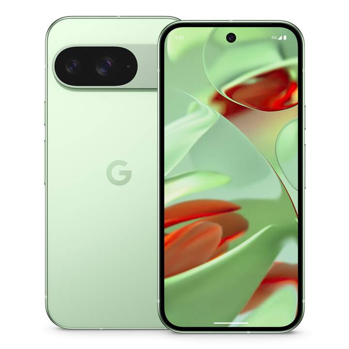 GOOGLE Pixel 9 (256 GB, Grün, 6.3", 50 MP, 5G)