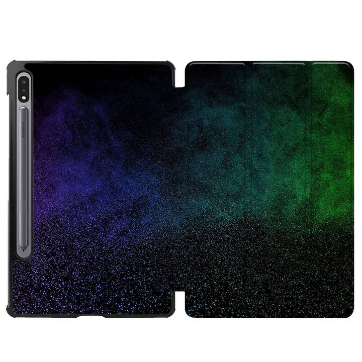 EG coque pour Samsung Galaxy Tab S8 11" (2022) - noir - poudré