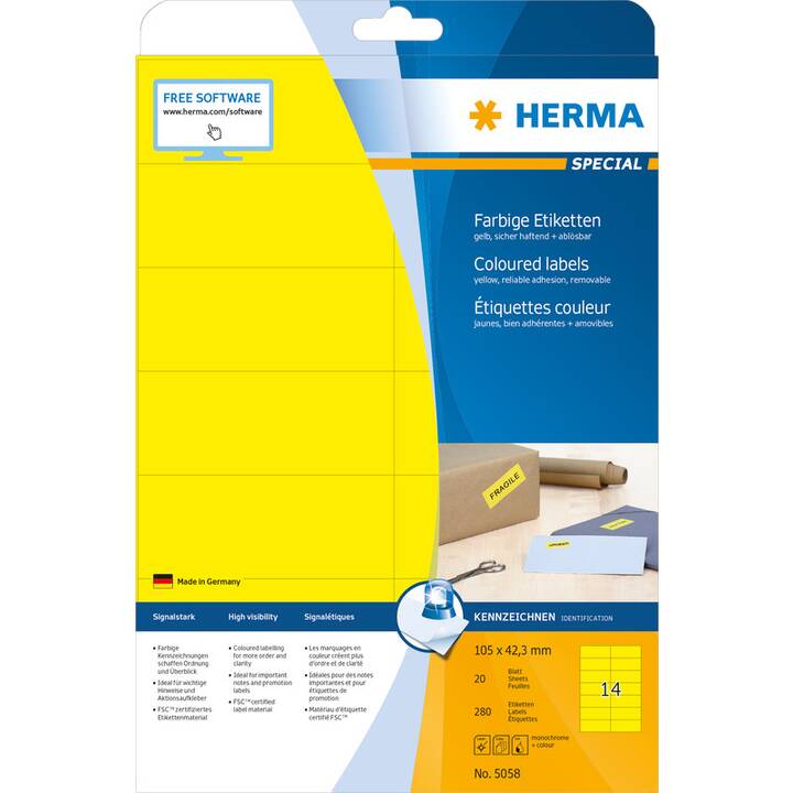 HERMA Special (42.3 x 105 mm)