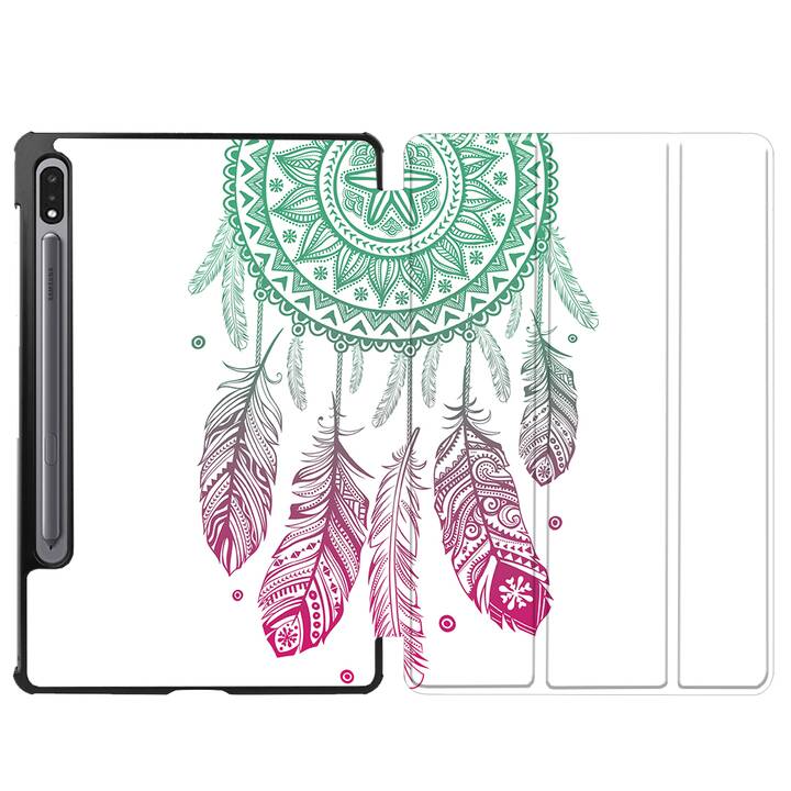 EG cover per Samsung Galaxy Tab S8+ 12.4" (2022) - verde - acchiappasogni