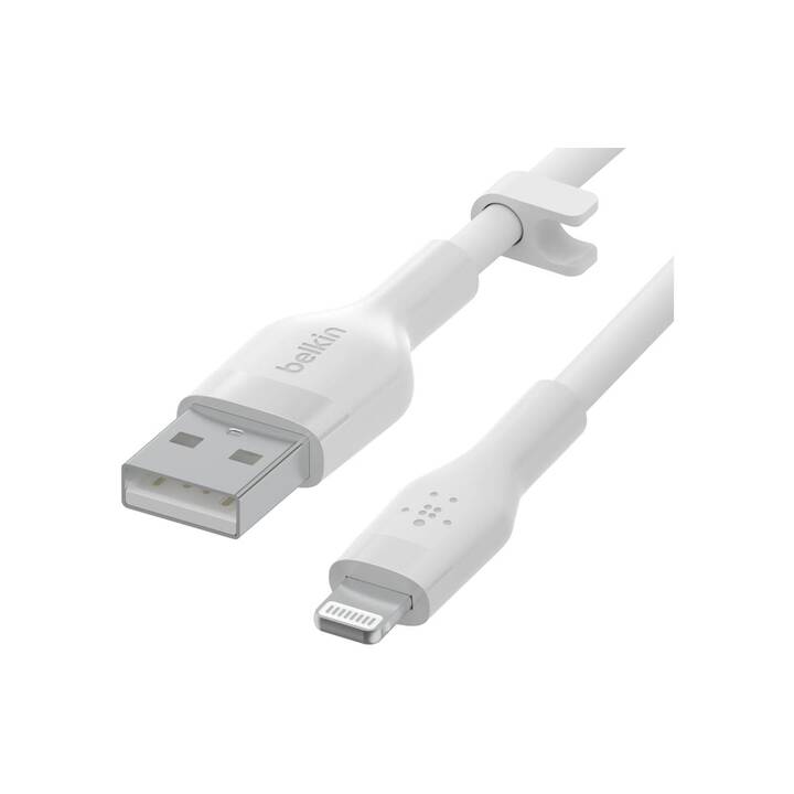 BELKIN Flex Câble (USB 2.0 Type-A, Lightning, 2 m)