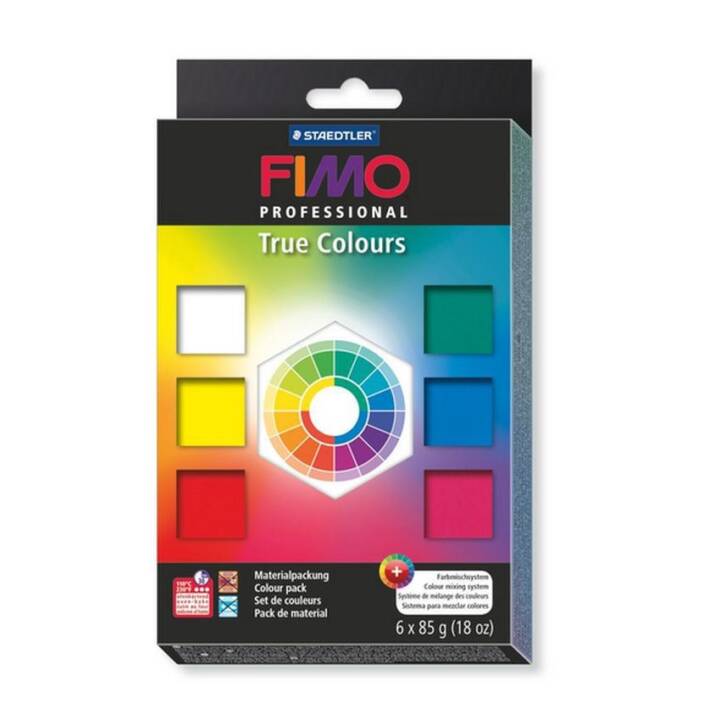FIMO Pâte à modeler (587 g, Multicolore)