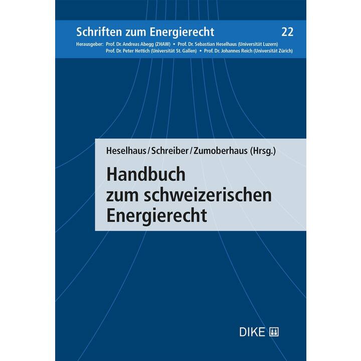 Handbuch zum schweizerischen Energierecht