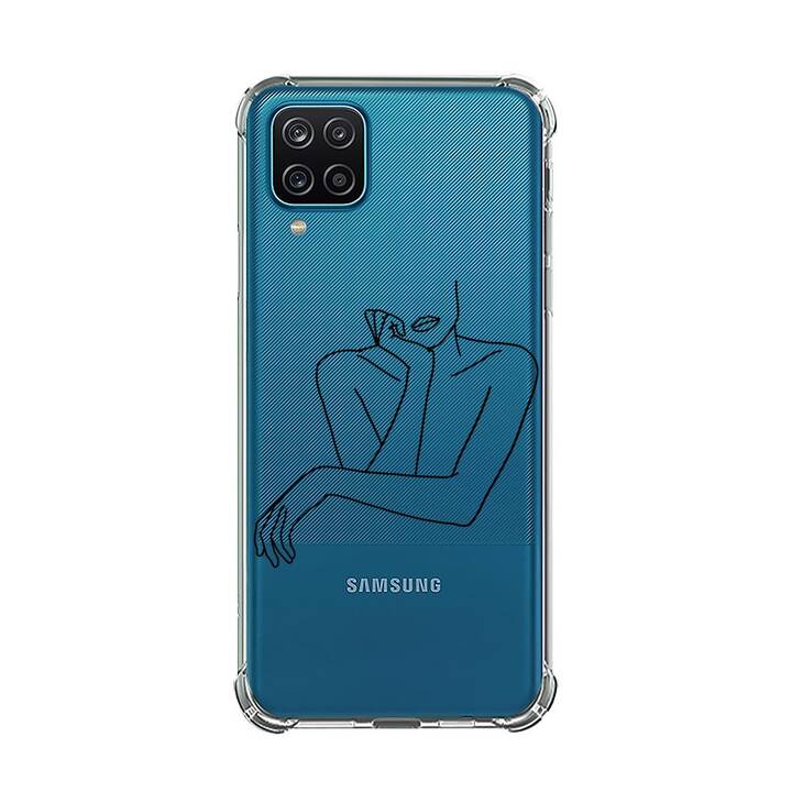 EG Backcover (Galaxy A22 4G, Kunst, Transparent)