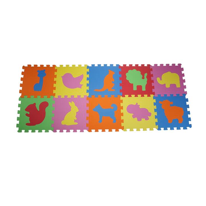 KNORRTOYS Tapis puzzle (Animal, 32 x 1 cm)
