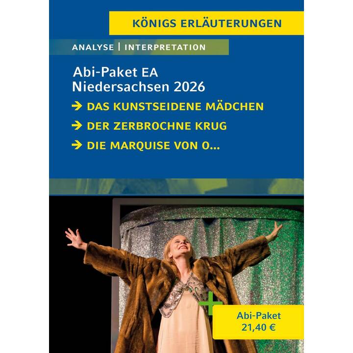 Abitur Niedersachsen 2026 EA Deutsch - Abi-Paket