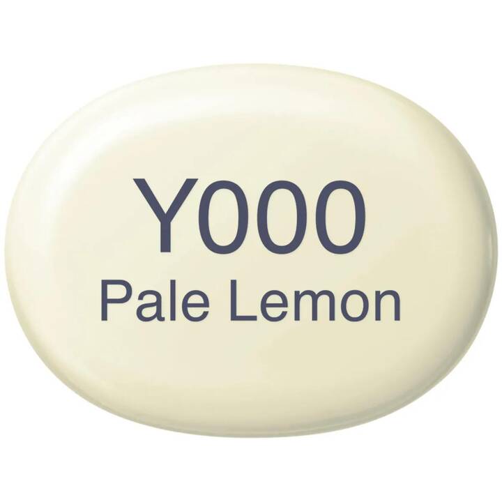 COPIC Grafikmarker Sketch Y000 Pale Lemon (Zitronengelb, 1 Stück)