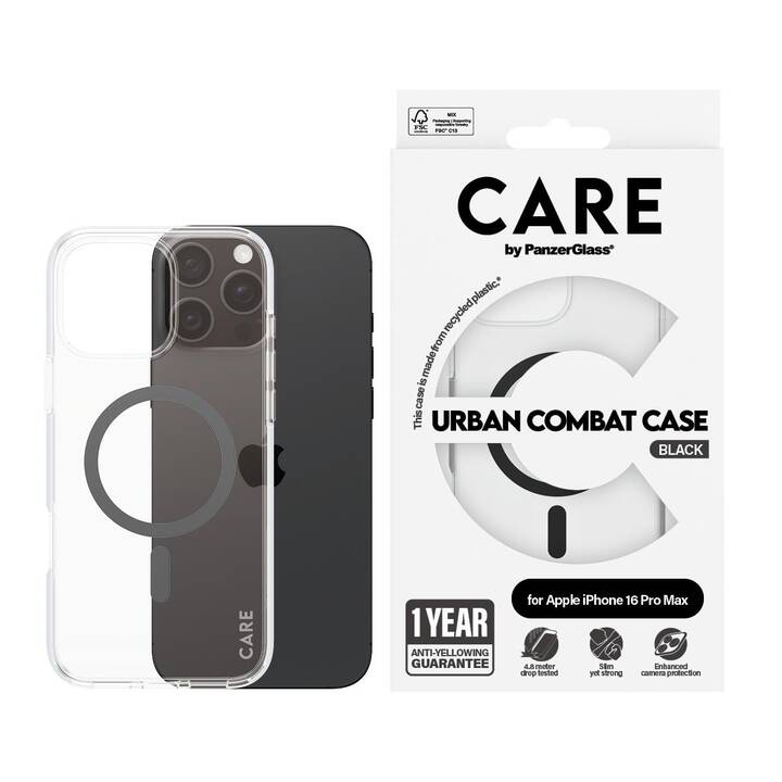 CARE Backcover MagSafe (iPhone 16 Pro Max, Transparent)