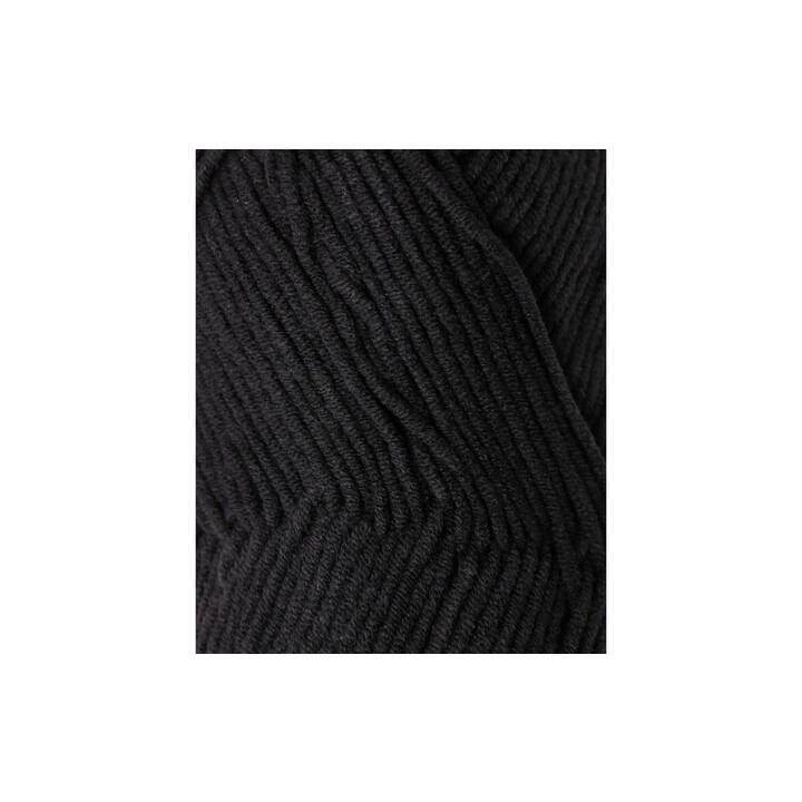 LALANA Wolle Comfort (100 g, Schwarz)