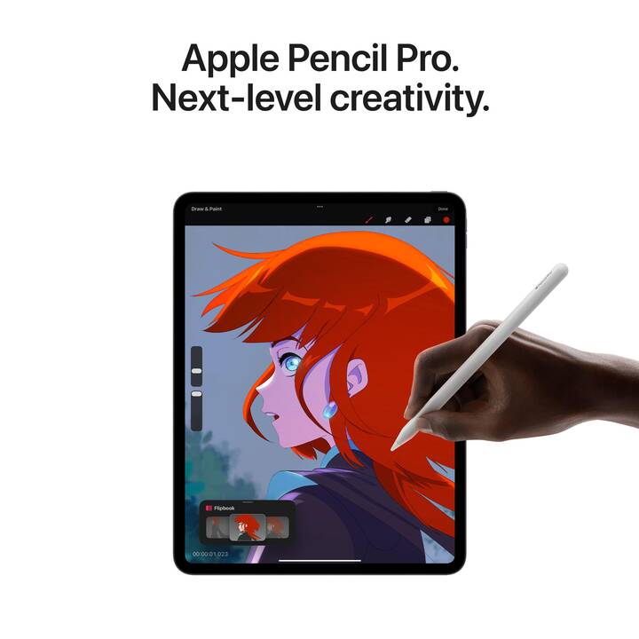 APPLE iPad Pro 11 WiFi 2024 Nanotexture (11", 1 TB, Noir sideral)