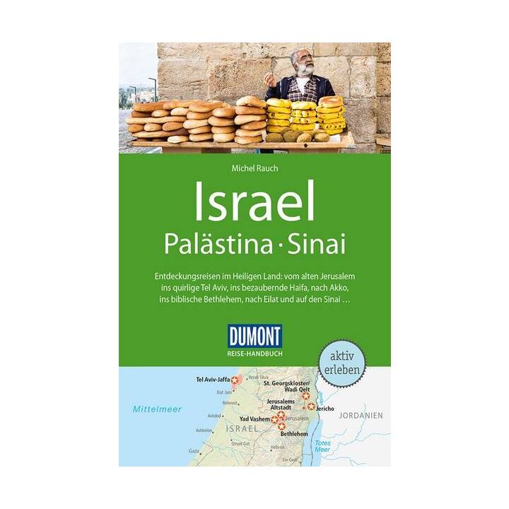 DuMont Reise-Handbuch Reiseführer Israel, Palästina, Sinai. 1:300'000