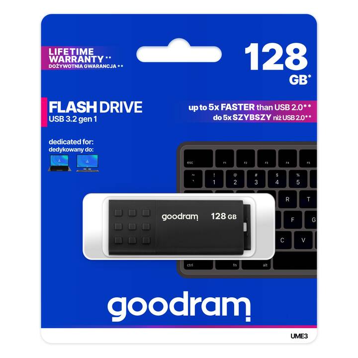 GOODRAM UME3 (128 GB, USB 3.2 Typ-A)