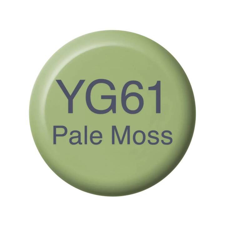COPIC Encre YG61 Pale Moss (Vert, 12 ml)
