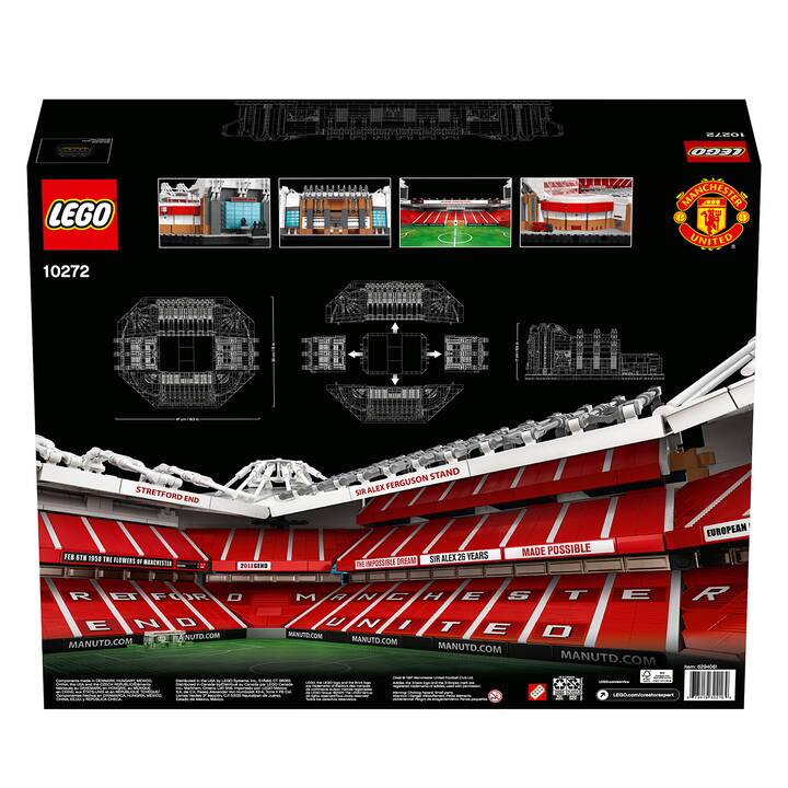 LEGO Icons Old Trafford - Manchester United (10272, Difficile da trovare)