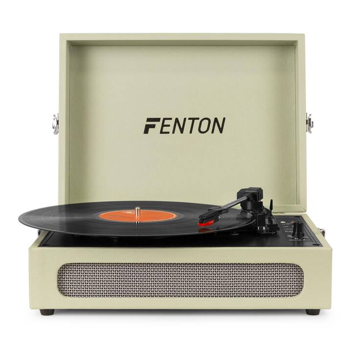 FENTON RP118X Plattenspieler (Grün)