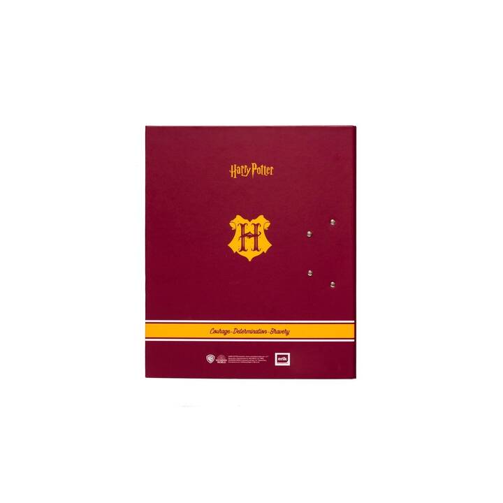 TH PRODUCTS Classeur Gryffindor (A4, 7 cm, Rouge, Jaune)