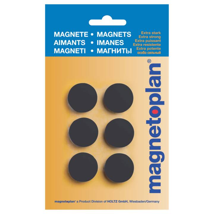 MAGNETOPLAN Hobby Magnet (6 Stück)