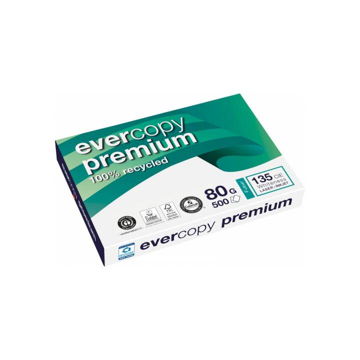 CLAIREFONTAINE Evercopy Premium Kopierpapier (500 Blatt, A3, 80 g/m2)