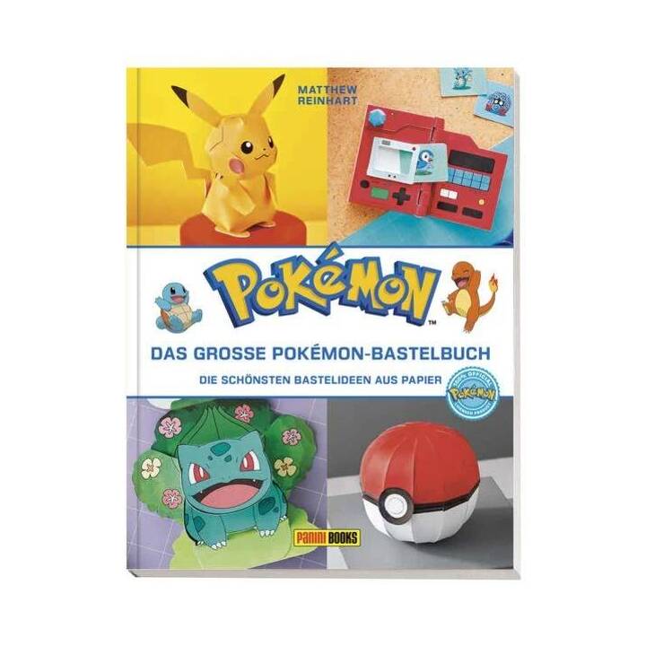 Pokémon: Das grosse Pokémon-Bastelbuch - Die schönsten Bastelideen aus Papier