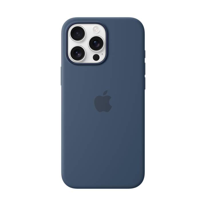 APPLE Backcover Silicone Case MagSafe (iPhone 16 Pro Max, Denim)