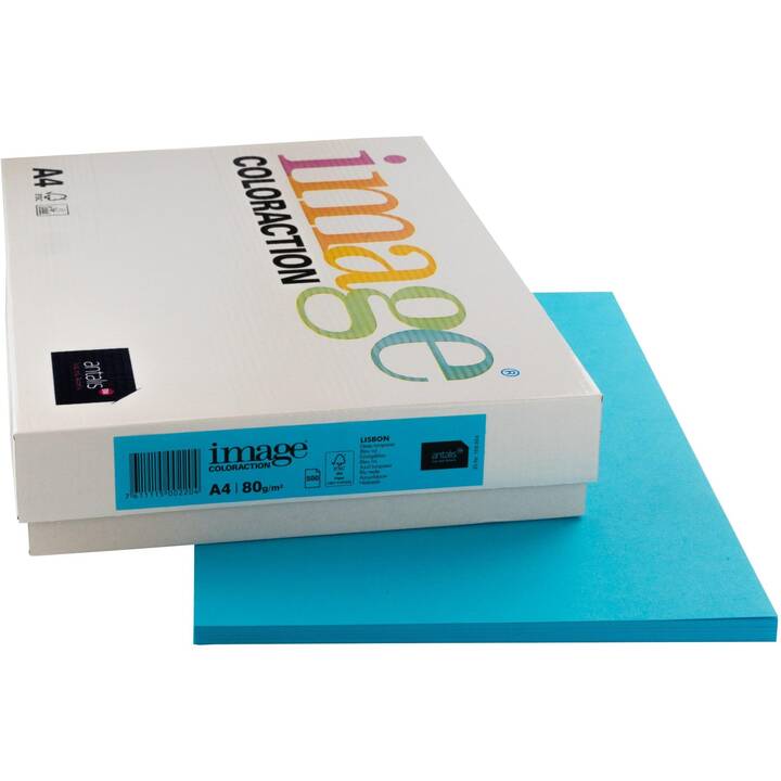 IMAGE Coloraction Papier couleur (500 feuille, A4, 80 g/m2)