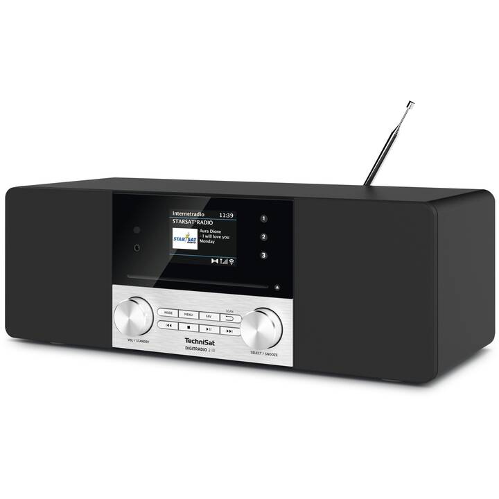 TECHNISAT Digitradio 3 IR Radios numériques (Argent, Noir)