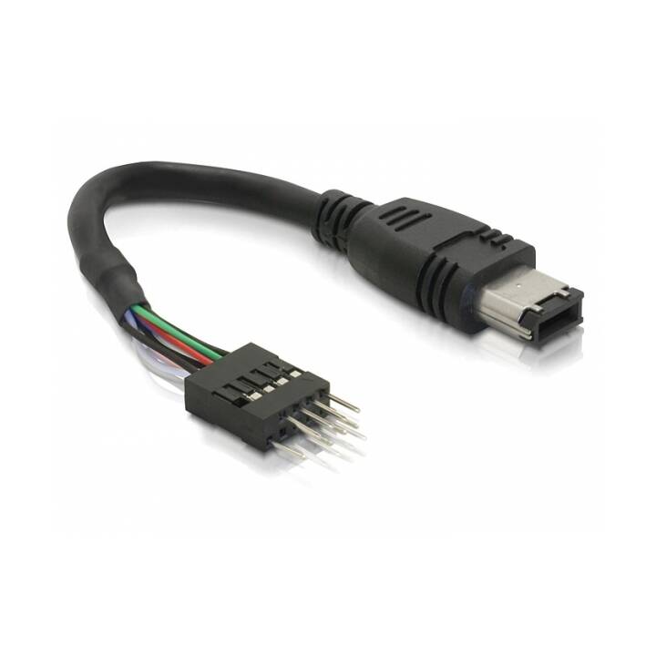 DELOCK 82379 Câble Firewire (6 Pin, IEEE 1394a 6-pôles, 0.17 m)