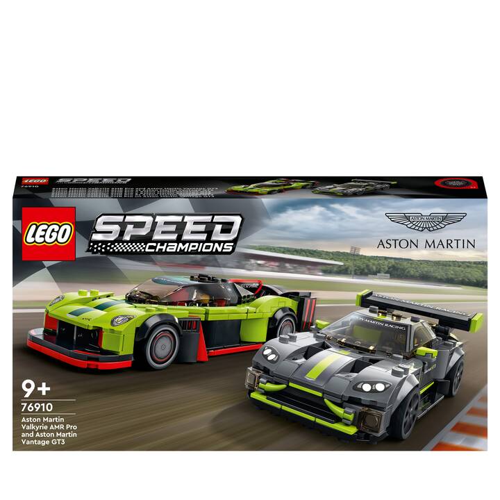 LEGO Speed Champions Aston Martin Valkyrie AMR Pro & Aston Martin Vantage  GT3 (76910) - Interdiscount