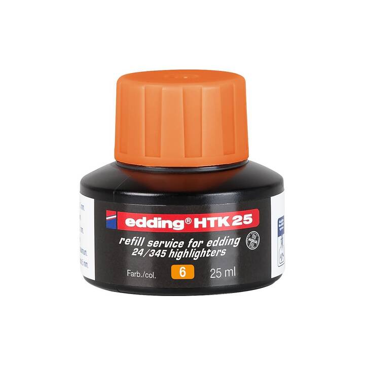 EDDING Tinte HTK25 (Orange, 25 ml)
