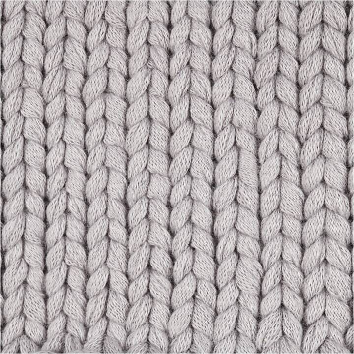 CREATIV COMPANY Wolle Tube (100 g, Grau)