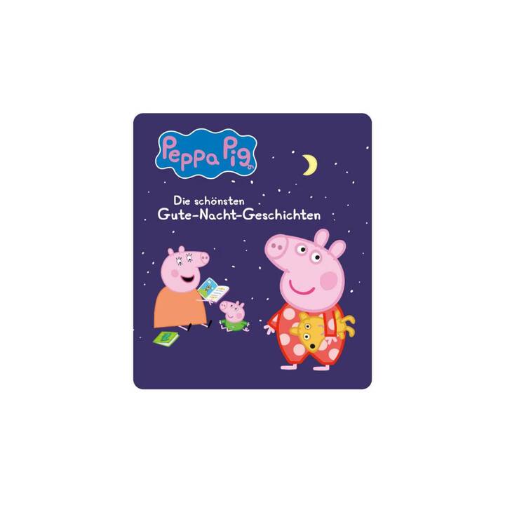 TONIES Giochi radio per bambini Peppa Pig - Gute Nacht Geschichten (DE, Toniebox)