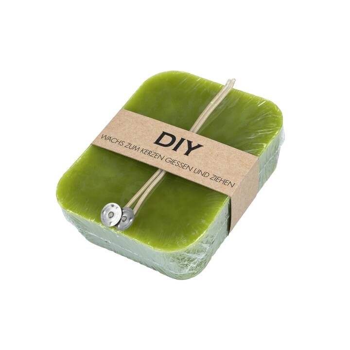 HERZOG KERZEN Cire DIY Olive (0.39 kg, Compact)
