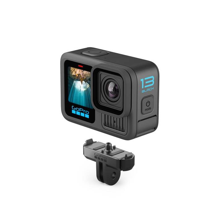 GOPRO Diversi supporti Latch Moount (Nero)