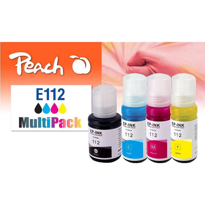 PEACH 0F321760 (Gelb, Schwarz, Magenta, Cyan, Multipack)