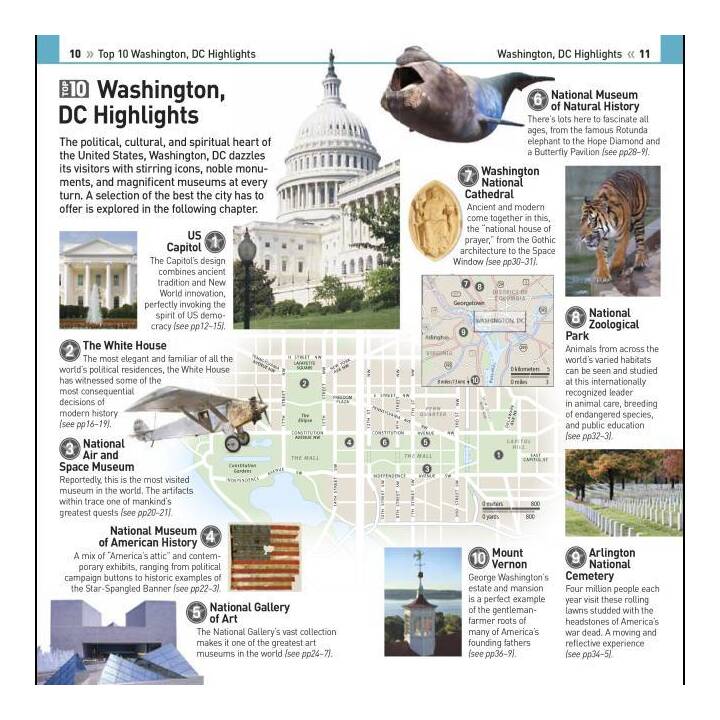 DK Eyewitness Top 10 Washington, DC